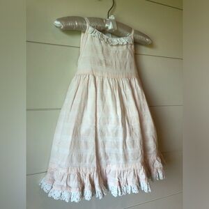 Laura Ashley Peach Dress Girls 2T